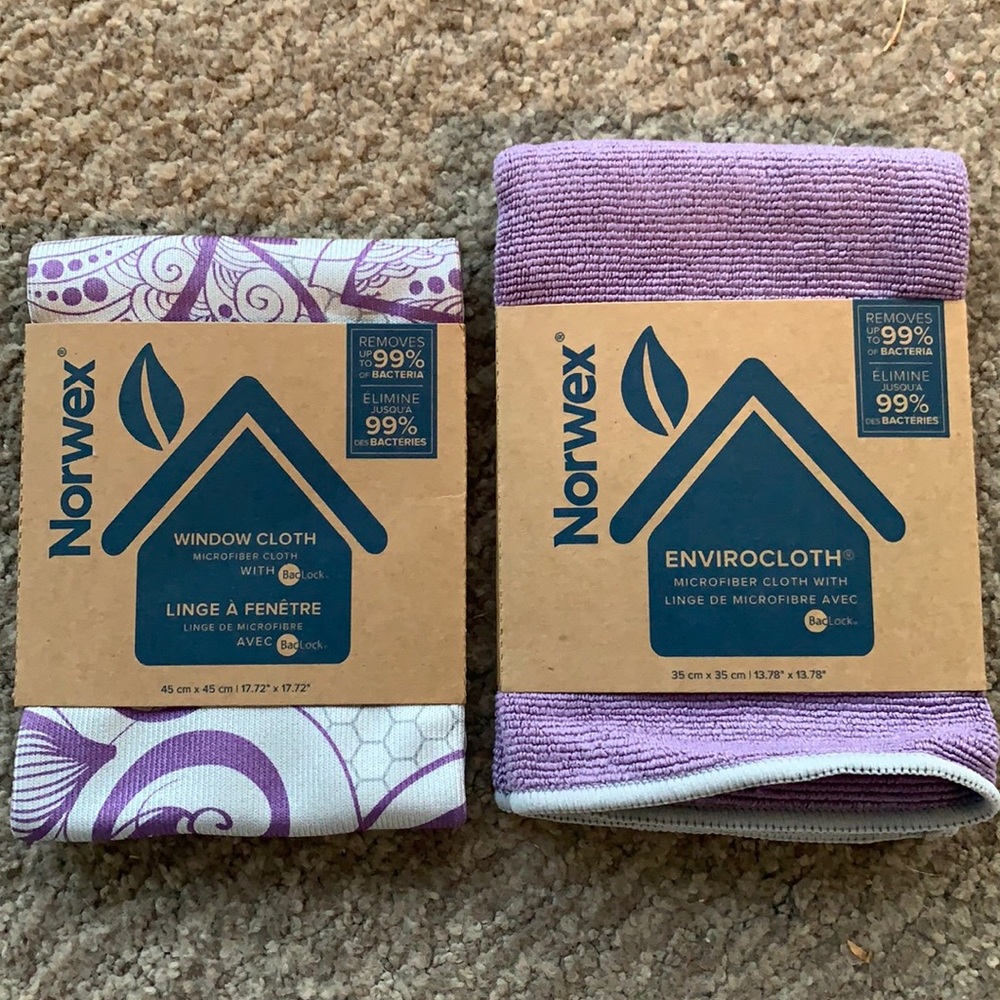 COPY - Norwex window and enviro cloth set